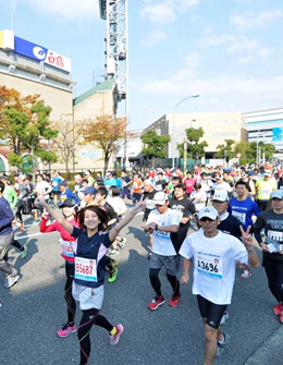 にしのみや甲子園ハーフマラソン 2017年11月5日 イメージ